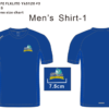 Men’s Blue Performance T-Shirt - Image 6